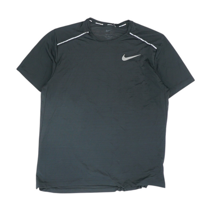 Black Solid Active T-Shirt