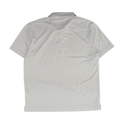 Gray Abstract Short Sleeve Polo