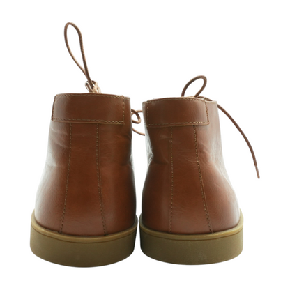 Brown Lace-Up Dress Shoes