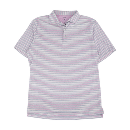 Multi Striped Short Sleeve Polo