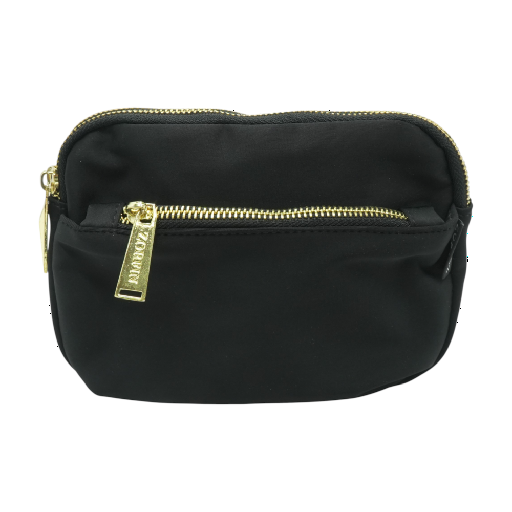 Zorfin Black Belt Bag – Image 1