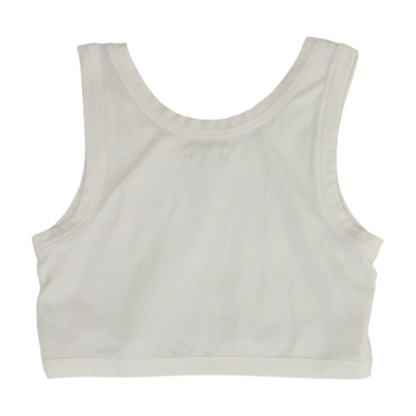 White Cropped Blouse
