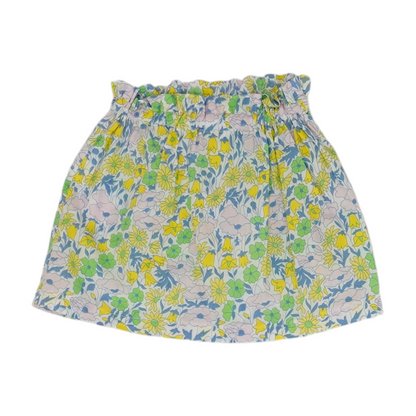 White Floral Skirt