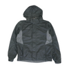 Black Solid Rain Jacket