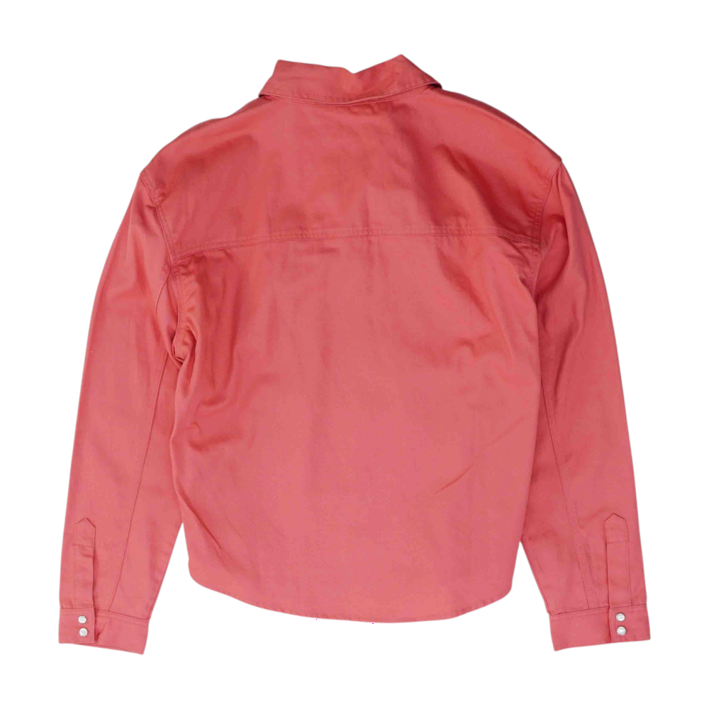 Red Button Down