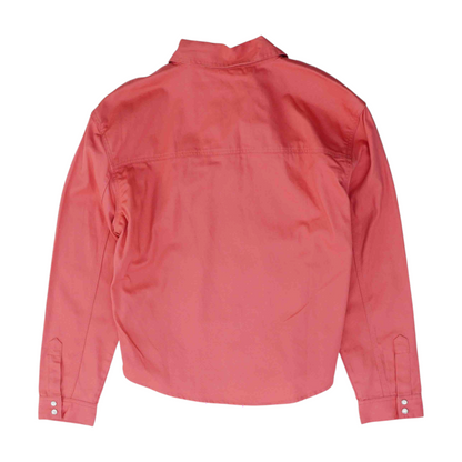 Red Button Down