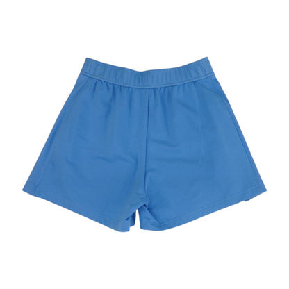Blue Solid Active Shorts