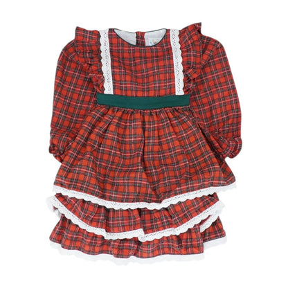Red Plaid Dress