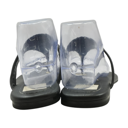 Black Flip-Flop Sandals