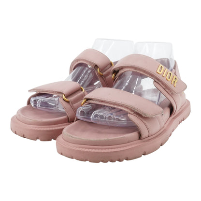 DiorAct Leather Sandals in Chateau Rose