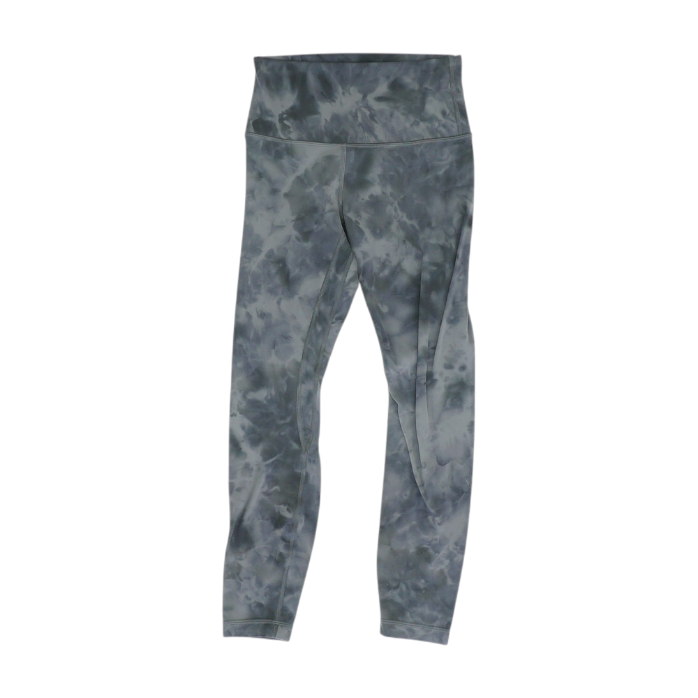 Gray Tie-Dye Active Leggings
