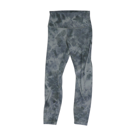 Gray Tie-Dye Active Leggings