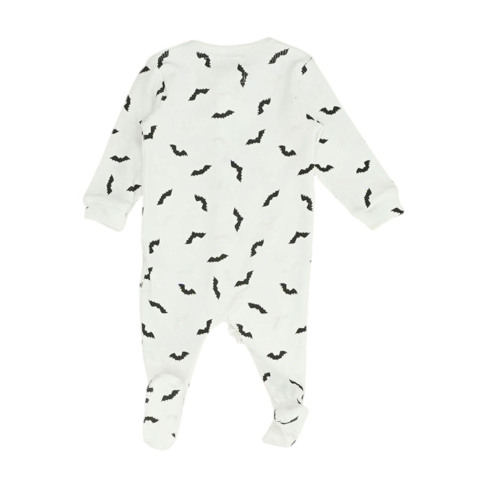White Print One-Piece