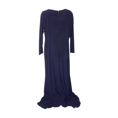 Navy Plus Maxi Dress