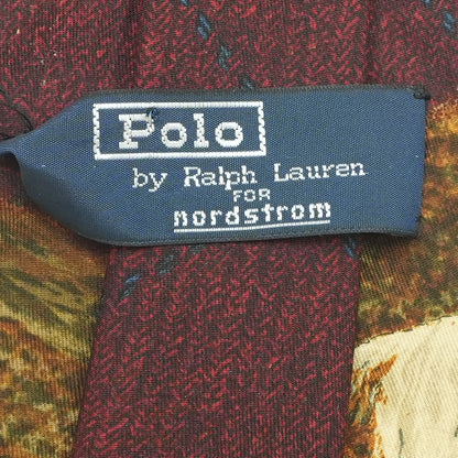 Maroon Geometric Neck Tie