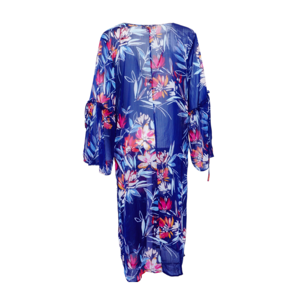 Navy Floral Cardigan