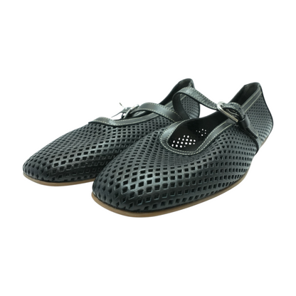Black Slip-On Flats