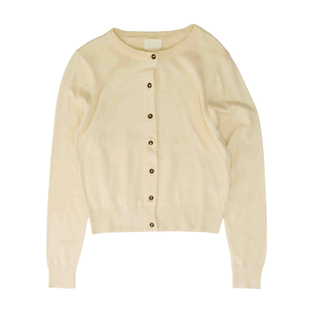 Beige Cardigan Sweater