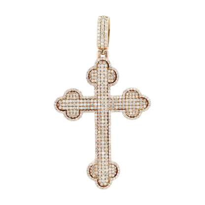 5 ctw 14K Yellow Gold Diamond Pendant