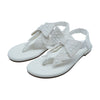 Lila White Sandals