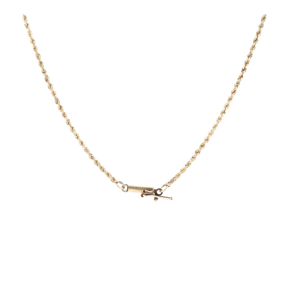 10K Yellow Gold Chain Necklace