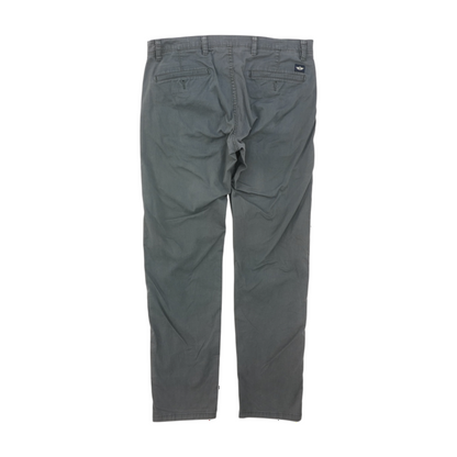 Gray Tapered Pants