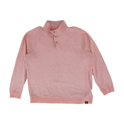 Red Abstract Long Sleeve Polo