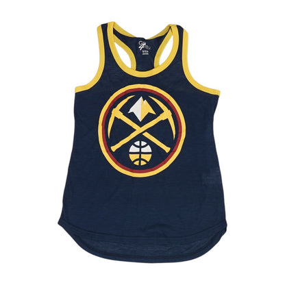 Navy Graphic Tank T-Shirt