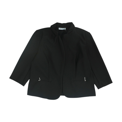 Black Solid Blazer
