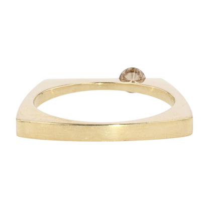 1/4 ct 10K Yellow Gold Diamond Enhancer Ring