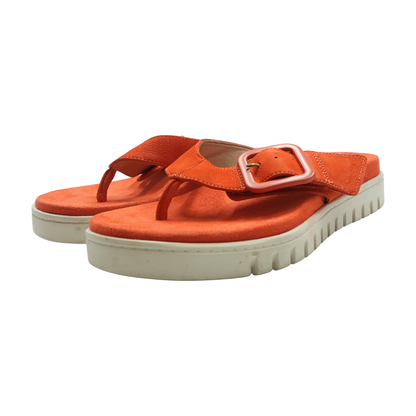 Orange Sandals