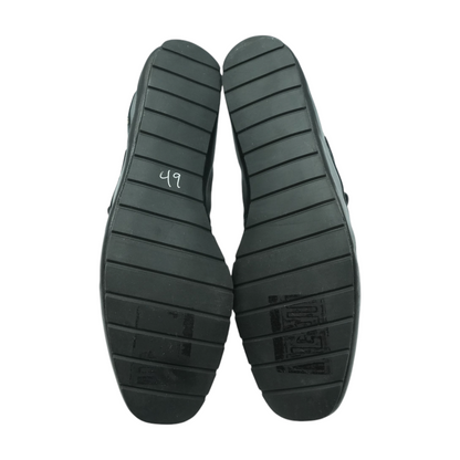 Black Slip-On Flats