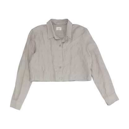 Gray Button Down