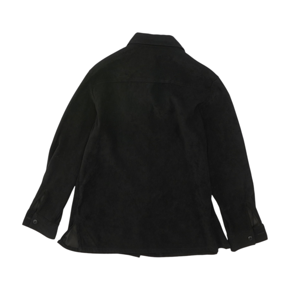 Sag Harbor Vintage Black Petite Button Down – Image 2