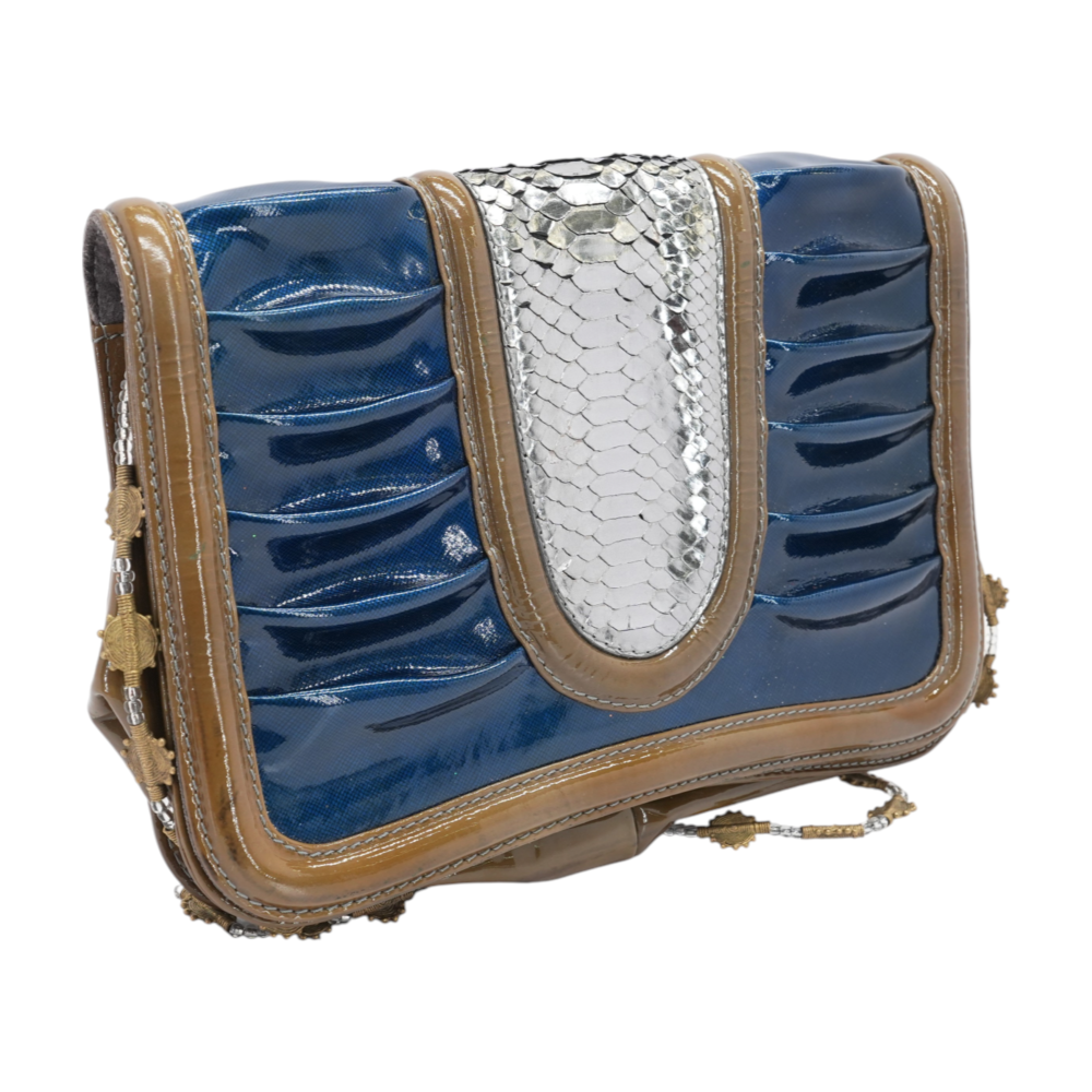 Pauric Sweeney Blue Crossbody – Image 3