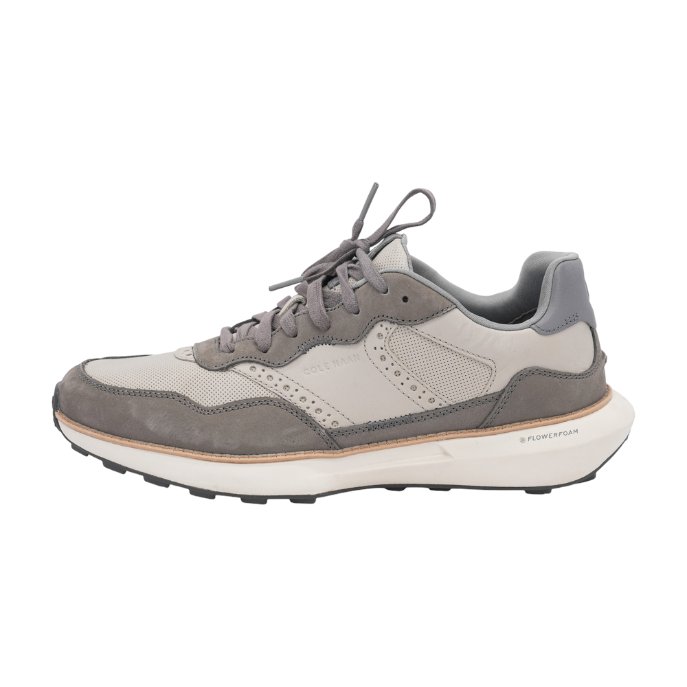 Gray Low-Top Athletic Shoes