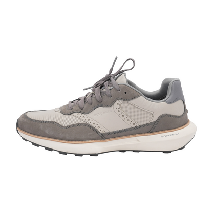 Gray Low-Top Athletic Shoes