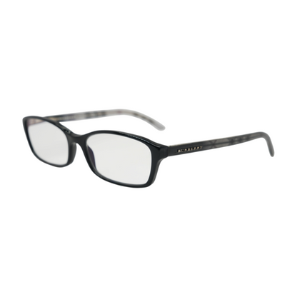 Black B 2073 Rectangle Prescription Eyewear