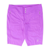 Pink Solid Chino / Khaki Shorts