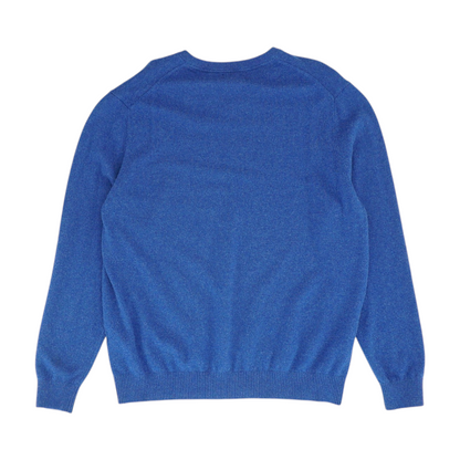 Blue Tall Solid Pullover Sweater