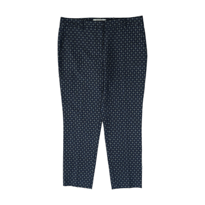 Navy Print Pants