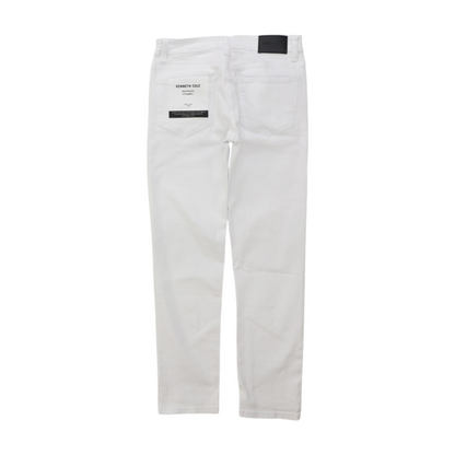 White Athletic Jeans