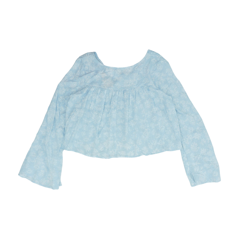 Self E Blue Floral Blouse – Image 2