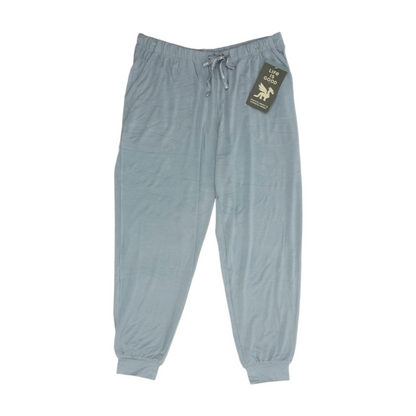 Blue Solid Pajama Bottom
