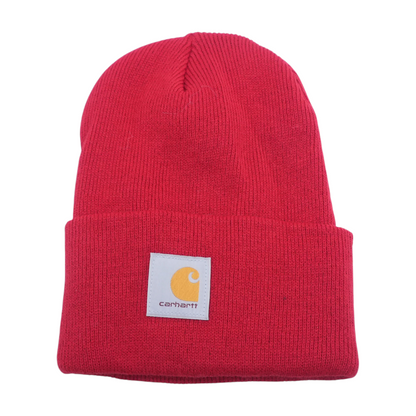 Carhartt Red Beanie – Image 1