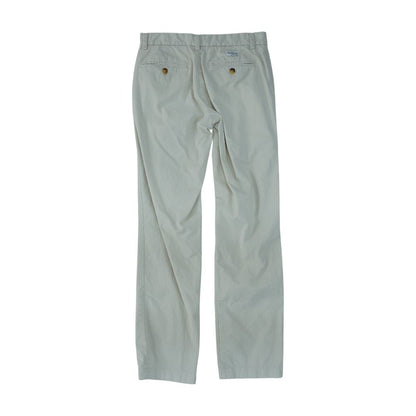 Khaki Solid Chino Pants