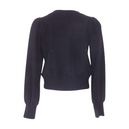 Black Cardigan Sweater