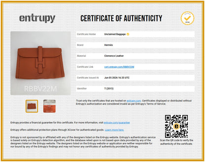 Feu Jige Clemence Leather Clutch PM