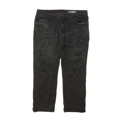 Black Regular Jeans