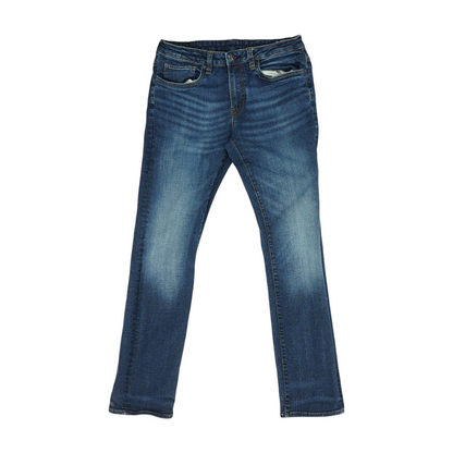Navy Straight Jeans